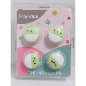 PLAYVITAL THUMB GRIP CAPS FOR PS5 XBOX SERIES X SWITCH PRO RABBIT & SQUIRREL